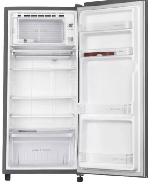 Whirlpool 184 L Direct Cool Single Door 3 Star Refrigerator  (Lumina Steel, 205 IMPC PRM 3S LUMINA STEEL) - Image 2